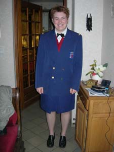 Tenue de d&eacute;fil&eacute; pour les musiciennes de l'Harmonie Fanfare Rudipontaine