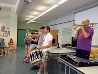 Présentation de l'École de Musique au Centre-Aéré 2012